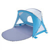 VEVOR Beach Tent Sun Shelter for 6 Person, UPF 50+ Protection, Portable Sun Shade Canopy with Carrying Bag & Sand Pockets, Lightweight and Easy Setup Beach Umbrella for Family Camping Outdoor Picnic