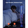 VEVOR Sensory Bubble Tube Lamp, 3.3 ft Bubble Fish Tube, Sensory Aquarium Lamp with 10 Floating Fish & 16 Color Effects, Remote Control, Stress Relief Calming Light for Bedroom Living Room Home Decor