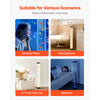 VEVOR Sensory Bubble Tube Lamp, 3.3 ft Bubble Fish Tube, Sensory Aquarium Lamp with 10 Floating Fish & 16 Color Effects, Remote Control, Stress Relief Calming Light for Bedroom Living Room Home Decor