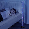 VEVOR Sensory Bubble Tube Lamp, 4 ft Bubble Fish Tube, Sensory Aquarium Lamp with 10 Floating Fish & 16 Color Effects, Remote Control, Stress Relief Calming Light for Bedroom Living Room Home Decor