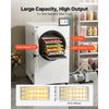 VEVOR Vacuum Freeze Dryer Machine, 17.6-26.5 lbs/Batch, 5 Tray, 10 Presets for Fruit Vegetable Meat, Durable Freestanding Freeze Drying Equipment with Wheel, App Control, LCD Touchscreen, Auto Defrost