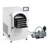VEVOR Vacuum Freeze Dryer Machine, 17.6-26.5 lbs/Batch, 5 Tray, 10 Presets for Fruit Vegetable Meat, Durable Freestanding Freeze Drying Equipment with Wheel, App Control, LCD Touchscreen, Auto Defrost