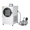 VEVOR Vacuum Freeze Dryer Machine, 17.6-26.5 lbs/Batch, 5 Tray, 10 Presets for Fruit Vegetable Meat, Durable Freestanding Freeze Drying Equipment with Wheel, App Control, LCD Touchscreen, Auto Defrost