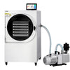 VEVOR Vacuum Freeze Dryer Machine, 17.6-26.5 lbs/Batch, 5 Tray, 10 Presets for Fruit Vegetable Meat, Durable Freestanding Freeze Drying Equipment with Wheel, App Control, LCD Touchscreen, Auto Defrost