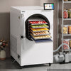 VEVOR Vacuum Freeze Dryer Machine, 22-33.1 lbs/Batch, 6 Trays, 10 Presets for Fruit Vegetable Meat, Durable Freestanding Freeze Drying Equipment with Wheel, App Control, LCD Touchscreen, Auto Defrost