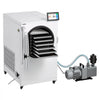 VEVOR Vacuum Freeze Dryer Machine, 22-33.1 lbs/Batch, 6 Trays, 10 Presets for Fruit Vegetable Meat, Durable Freestanding Freeze Drying Equipment with Wheel, App Control, LCD Touchscreen, Auto Defrost