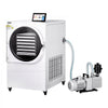 VEVOR Vacuum Freeze Dryer Machine, 22-33.1 lbs/Batch, 6 Trays, 10 Presets for Fruit Vegetable Meat, Durable Freestanding Freeze Drying Equipment with Wheel, App Control, LCD Touchscreen, Auto Defrost