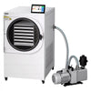 VEVOR Vacuum Freeze Dryer Machine, 22-33.1 lbs/Batch, 6 Trays, 10 Presets for Fruit Vegetable Meat, Durable Freestanding Freeze Drying Equipment with Wheel, App Control, LCD Touchscreen, Auto Defrost
