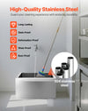 VEVOR mop sink stainless steel durability features (304 stainless steel)