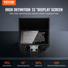 VEVOR Teleprompter, 13" Aluminum Alloy, Floor Type with Adjustable Angle Spectroscope, Remote Control, for YouTube, Twitch, Zoom, Supports DSLR/Webcam/Smartphone, for Video Recording/Live Streaming