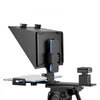VEVOR Teleprompter, 13" Aluminum Alloy, Floor Type with Adjustable Angle Spectroscope, Remote Control, for YouTube, Twitch, Zoom, Supports DSLR/Webcam/Smartphone, for Video Recording/Live Streaming