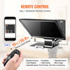 VEVOR Teleprompter, 16" Aluminum Alloy, Floor Type with Adjustable Angle Spectroscope, Remote Control, for YouTube, Twitch, Zoom, Supports DSLR/Webcam, for Video Recording/Live Streaming