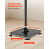 VEVOR Projector Stand, Projector Floor Stand with Adjustable Height 30.3 to 63.4 inch, 360° Horizontal Rotation Projectors Cart for Meetings, Outdoor Movies, Video Stand, Gimbal Mount or Tray Support