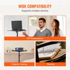 VEVOR Projector Stand, Projector Floor Stand Adjustable Height from 30.3 to 63.4 in, Projector Mount with Tray, Ideal for Outdoor Movies, Home, Office, Stage and Studio, Black