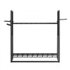 VEVOR Gun Rack, Floor Standing, Indoor Heavy Duty Steel Rifle Shotgun Rack Stand, Freestanding Gun Display Storage with Magazine Holder, Holds up to 9 Rifles and 4 Pistols, for Home Garage Storage