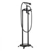 VEVOR Clawfoot Bathtub Faucet, Freestanding Tub Faucets with Handheld Shower, Vintage Oil-Rubbed Bronze Tub Filler Faucet Shower Kit with 360° Rotation Spout & 59-inch Long Hose for Bathtubs