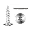 VEVOR Screws, #8 x 3/4 inch Length Self Drilling Drywall to Wood Screw, All Purpose High-Hardness Stainless Steel Wall Anchors with a Phillips Drill Bit, Cross Slot for Home Renovation(300 per Box)