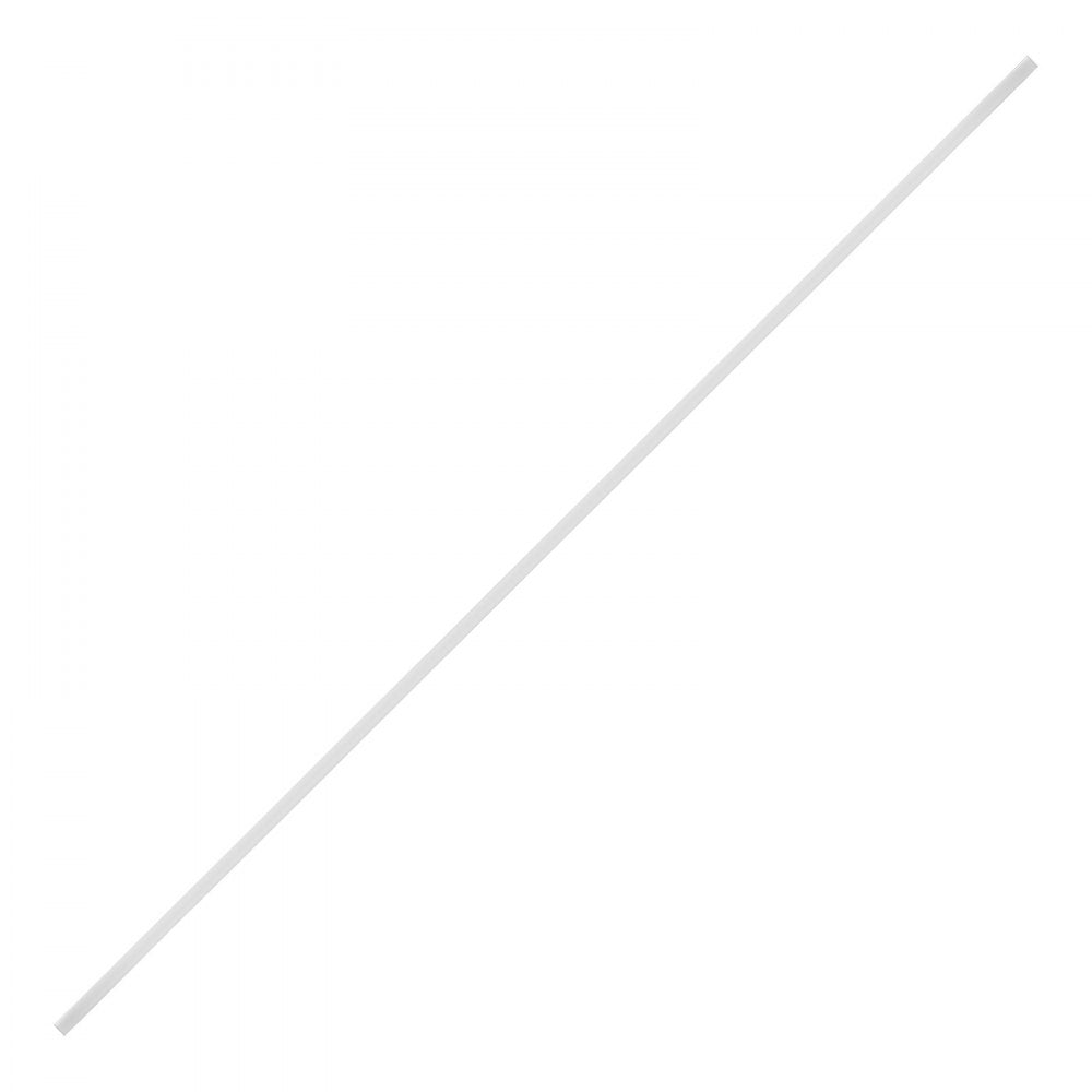 VEVOR 10-Pack 6.6 ft/2M Plus-Size U Shape LED Aluminum Channel, with Milky Cover, End Caps and Mounting Clips, Aluminum Profile for LED Strip Light, Easy Installation, for Under Cabinet Ceiling Coves
