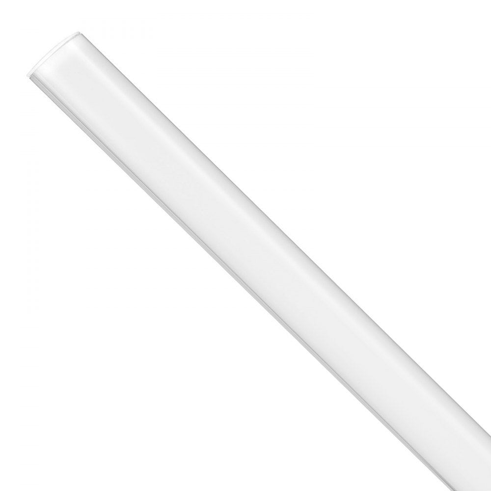 VEVOR 20-Pack 3.3 ft/1M V Shape LED Aluminum Channel, with Milky Cover, End Caps and Mounting Clips, Aluminum Profile for LED Strip Light Installations, Easy Installation, for Under Cabinet Counter
