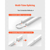 VEVOR LED Shop Light, 6 Pack T5 Integrated Single Fixture, 4FT, 2200lm, 6500K Linkable LED Tube Light, Corded Electric with ON/Off Switch, Suitable for Garage Warehouse Workbench Workshop