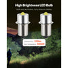 VEVOR LED Flashlight Bulbs, P13.5S 4-12 Volt, 230LM Flashlight Conversion Replacement Kit, Longer Life and Brighter White Maglight LED Bulbs for 3-16 Cell C/D Flashlights, Headlights,Lamp, Torch