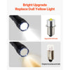 VEVOR LED Flashlight Bulbs, P13.5S 4-12 Volt, 230LM Flashlight Conversion Replacement Kit, Longer Life and Brighter White Maglight LED Bulbs for 3-16 Cell C/D Flashlights, Headlights,Lamp, Torch