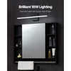 VEVOR Bathroom Vanity Light Bar, 24.02-Inch, LED Modern Light Fixture Over Mirror, with 360° Rotatable, IP44 Waterproof, 18W, 6000K, Wall Lighting for Bathroom, Living Room, Bedroom, Hallway, Black