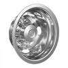 VEVOR 16-Inch Wheel Simulator 8 Lug SUS304 Stainless Steel Rear Wheel Cover, Fit 1975-2025 Ford E350, E450 Models, 4 Hand Holes, Heavy-Duty Polished Appearance, Upgrade Replacements, for Trucks RVs
