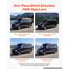 VEVOR 16-Inch Wheel Simulator 6 Lug SUS304 Stainless Steel Rear Wheel Cover, Fit for 2007-2026 Sprinter 3500, 3500XD, 4500 Models, Heavy-Duty Polished Appearance, Upgrade Replacements, for Trucks RVs