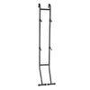 VEVOR Bike Stand for 2 Bikes, Freestanding Vertical Bike Storage Rack, with Height-Adjustable Hooks, Heavy-Duty Carbon Steel Standing Bicycle Floor Stand, Ideal for Garage, Apartment, Home, Black