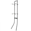 VEVOR 2 Bike Storage Rack, Free Standing Gravity Wall Vertical Bike Rack, Fully Adjustable Bike Rack Garage, Sturdy Steel & Easy Assemble, for Garage, Living Room, Shed, Holds Up to 90 lbs Black