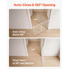 VEVOR Baby Gate for Stairs, 31-48 in Adjustable Width, 30 in High Dog Gate, No Bottom Bar, One-Handed Operation, Easy Drilling Installation with Hardware Kit, for Stairs, Doorways, and House, White