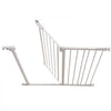 VEVOR Baby Gate, 26-40 Inches Adjustable Width, 36 Inches High Dog Gate, Easy Step Walk Thru, for Child Pet Security, Pressure Mount Kit, Wall Cups, One-Hand Open, for Stairs and Doorways, White
