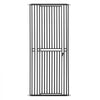 VEVOR Extra Tall Pet Gate for Cats, 28-34 in Adjustable Width, 78.7 in High Dog Gate, with Pressure Mount Kit and Wall Mount Kit, 1.2 in Narrow Bar Spacing, for Stairs, Doorways, and House, White
