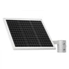 VEVOR 20W 12V Solar Panel Battery Charger, Solar Battery Trickle Charger Maintainer with Built-in Controller & Pole Mount Bracket, IP65 Waterproof for Gate Fence Farm Lawn (Fits 1.57" - 2.68" Poles)