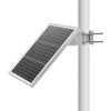 VEVOR 20W 12V Solar Panel Battery Charger, Solar Battery Trickle Charger Maintainer with Built-in Controller & 0-60° Adjustable Pole Mount Bracket, IP67 for Gate Fence Farm Lawn (Fit 1.5" - 3" Poles)