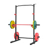 VEVOR Power Cage Squat Rack, Multifunctional Power Rack Home Gym, 1000LBS Strength Training Workout Equipment with 4 Band Pegs, Adjustable J-Hooks & Safety Bars for Barbell Squat Bench Press Pull-Up