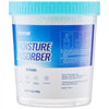 VEVOR Moisture Absorber Bucket, 2 Packs 16.2 oz Hi-Capacity Moisture Absorber Bucket with 800ml Storage Area & Reusable Outer Bucket for Long-Term Use, Fragrance Free Moisture Absorber for Fresher Air