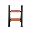 VEVOR 2 Step Ladder, Folding Step Stool with Wide Anti-Slip Pedal and Comfort Handgrip, Lightweight 330 lbs Capacity Portable Aluminum Plant Support, Multi-Use for Adults, Home Repairing, Cleaning