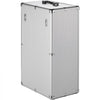 VEVOR 36 Slots Cell Phone Cabinet Silver Aluminum Alloy Pocket Chart Storage Locker Box with Portable Handle, Key Lock & Handwritten Tags, Wall Mounted for Classroom, Office, Gym