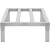 VEVOR Aluminum Dunnage Rack, 36” x 20” Commercial Food Floor Rack, 8” Off the Floor, 1800 lbs Capacity All-Welded Aluminum Storage Rack, for Storage in Restaurants, Kitchens, Garages and Vehicles