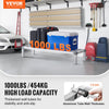 VEVOR Aluminum Dunnage Rack, 48” x 14” Commercial Food Floor Rack, 8” Off the Floor, 1000 lbs Capacity All-Welded Aluminum Storage Rack, for Storage in Restaurants, Kitchens, Garages and Vehicles
