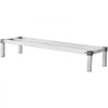 VEVOR Aluminum Dunnage Rack, 48” x 14” Commercial Food Floor Rack, 8” Off the Floor, 1000 lbs Capacity All-Welded Aluminum Storage Rack, for Storage in Restaurants, Kitchens, Garages and Vehicles
