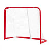 VEVOR Street Hockey Goal, Heavy-Duty Steel Street + Roller Hockey Nets, Durable Hockey Net for Indoor Outdoor Use, Lightweight Portable Training, Easy Assembly for Backyard Park Garage, 55.9 x 44.5 in