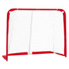 VEVOR Street Hockey Goal, Heavy-Duty Steel Street + Roller Hockey Nets, Durable Hockey Net for Indoor Outdoor Use, Lightweight Portable Training, Easy Assembly for Backyard Park Garage, 55.9 x 44.5 in
