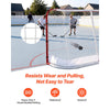 VEVOR Street Hockey Goal, Heavy-Duty Steel Street + Roller Hockey Nets, Durable Hockey Net for Indoor Outdoor Use, Lightweight Portable Training, Easy Assembly for Backyard Park Garage, 72 x 48 in