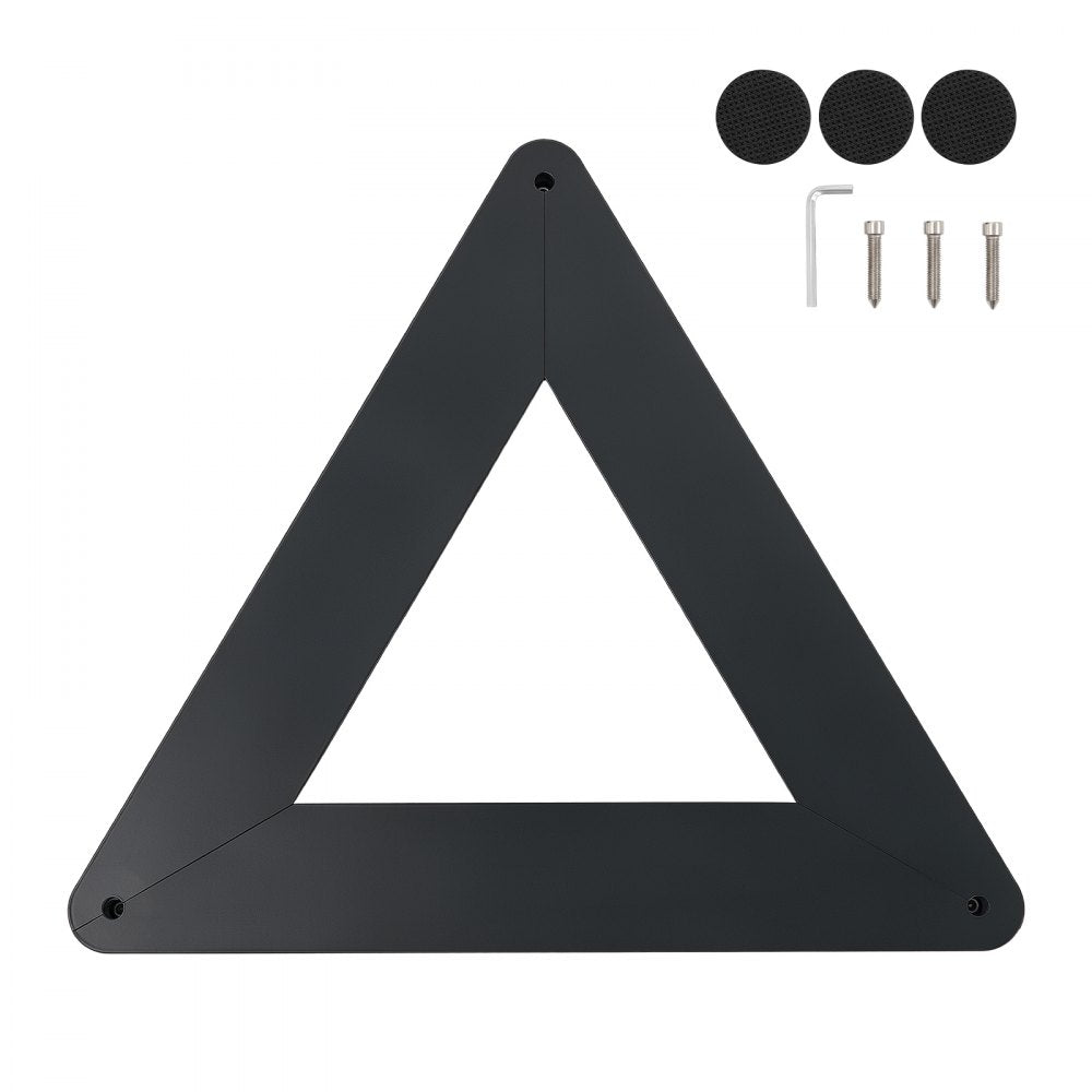 VEVOR Triangle Hockey Passer, Heavy-Duty Multi-Angle Rebounder, Hockey Passing Aid, Passing & Stick Handling Trainer, Off-Ice & On-Ice Portable Equipment, Help Improve Puck Control & Shooting