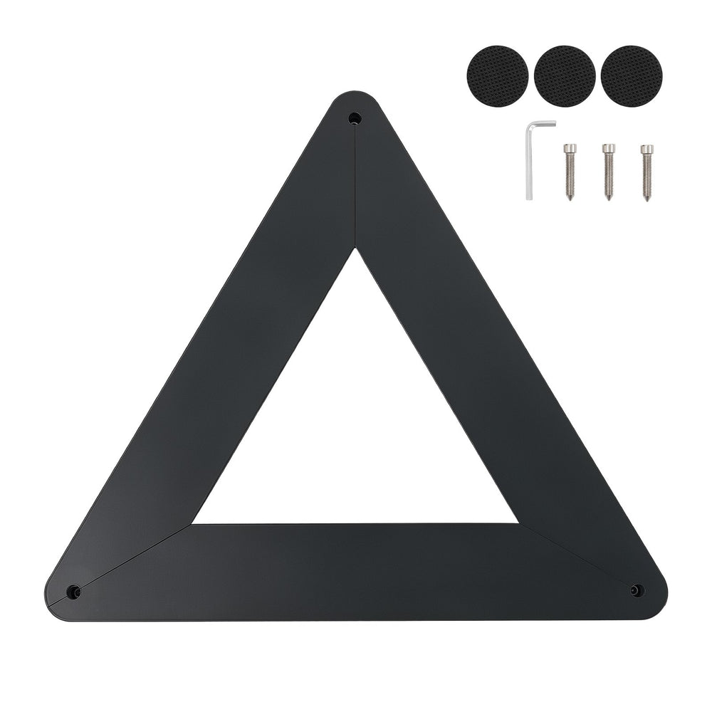 VEVOR Triangle Hockey Passer, Heavy-Duty Multi-Angle Rebounder, Hockey Passing Aid, Passing & Stick Handling Trainer, Off-Ice & On-Ice Portable Equipment, Help Improve Puck Control & Shooting