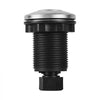 VEVOR Garbage Disposal Air Switch Kit, 2.5" Sink Top Air Switch for Food Waste Disposal, Brushed Silver Stainless Steel ON/OFF Air Button for Waste Disposer - Suitable for Stainless Steel Countertops