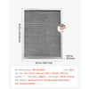 VEVOR Electrostatic Air Filter, 16x20x1 inch Washable & Reusable Aluminum AC/HVAC Furnace Filter, MERV 8 Long Lifetime, Home or Office (Actual Size: 15.5 x 19.75 x 0.82 in)